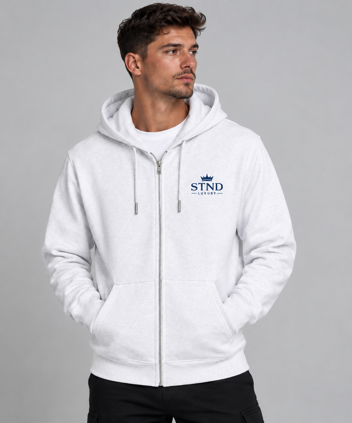 STND Luxury Zip Hoodie