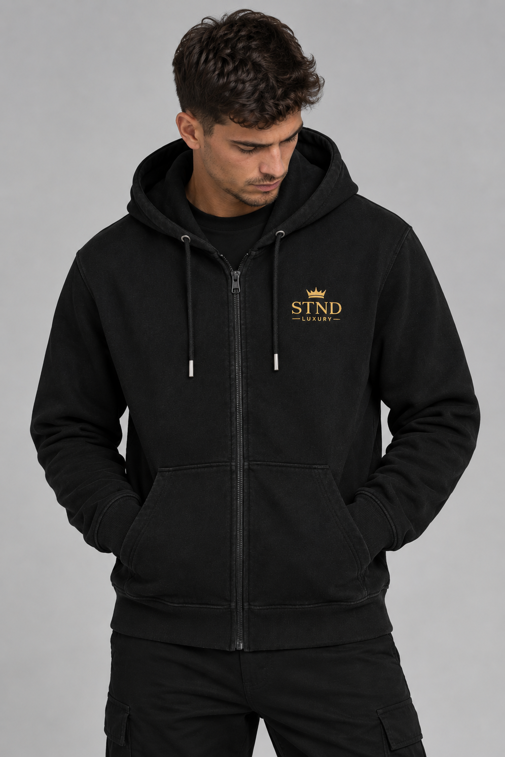 STND Luxury Zip Hoodie