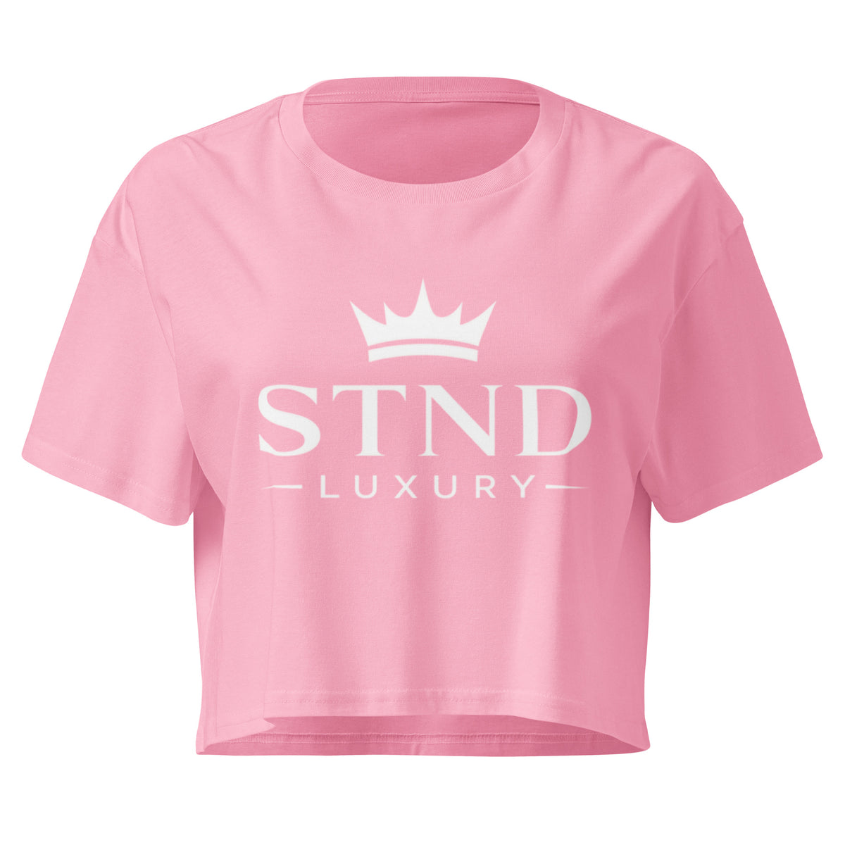 Large Print STND crop top