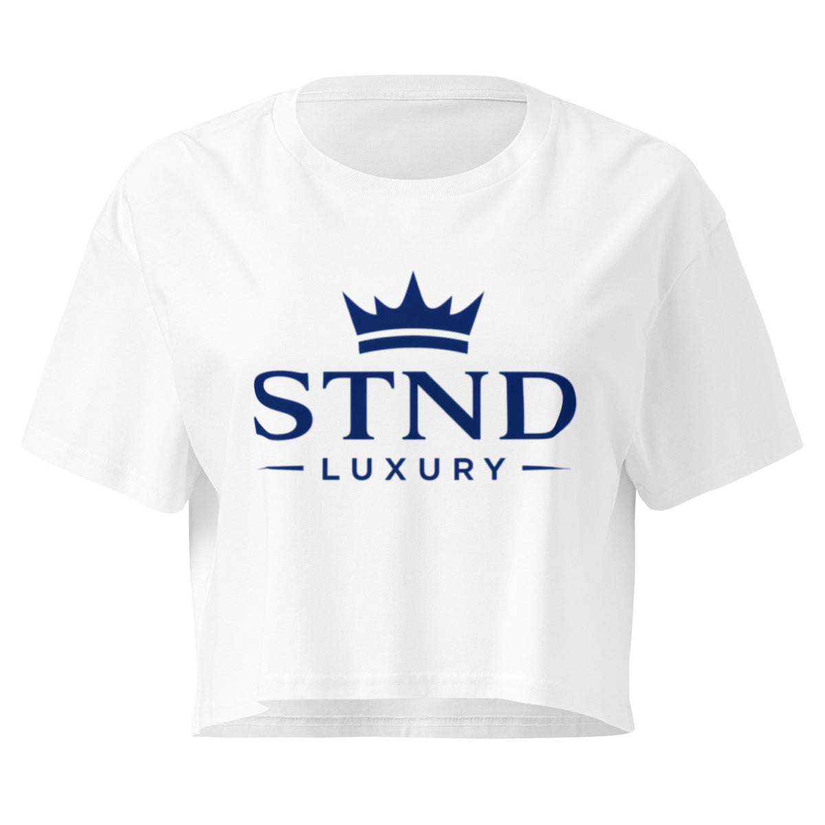 Large Print STND crop top
